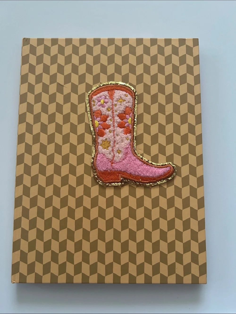 Notebook Cowgirl Boot Patch 80 Pages